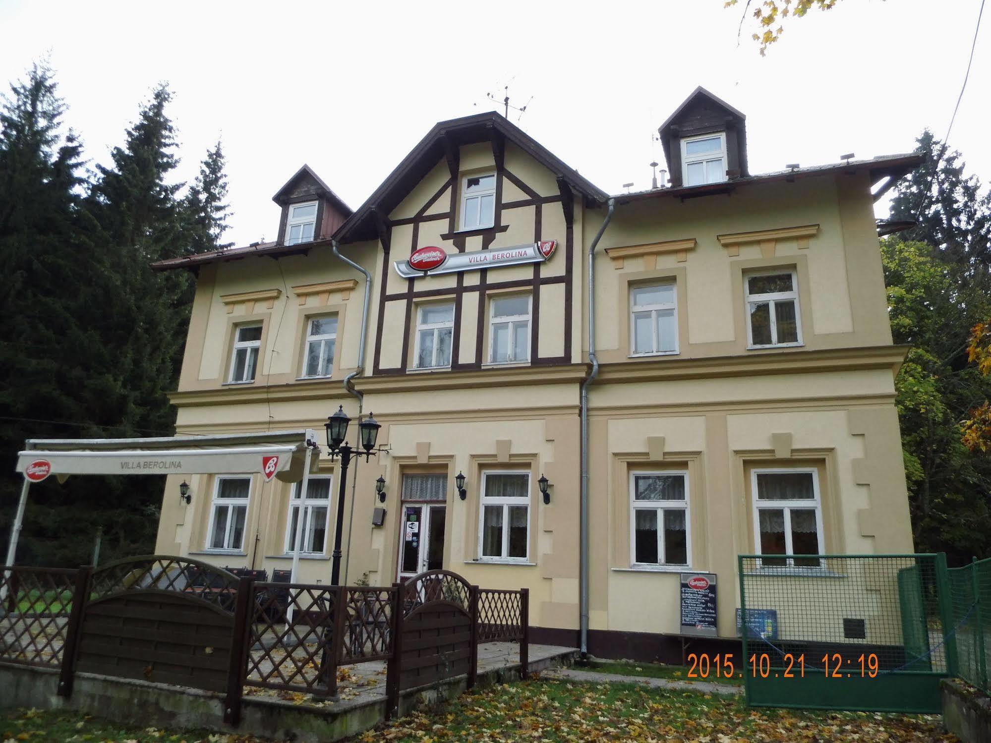 Mariánské Lázně Pension Villa Berolina מראה חיצוני תמונה