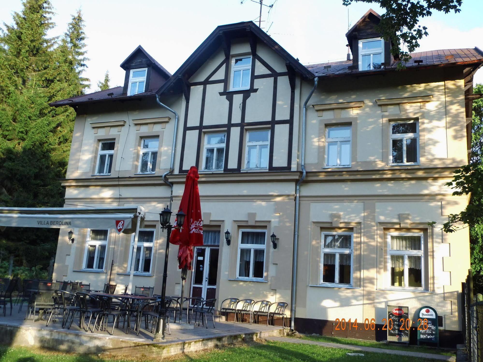 Mariánské Lázně Pension Villa Berolina מראה חיצוני תמונה